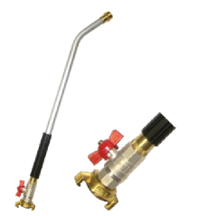 Orbit 65140 Confezione 5 Microirrigatori Rotanti Con Ugelli A Scatto - 1/2" E 1/4" Per Giardino
